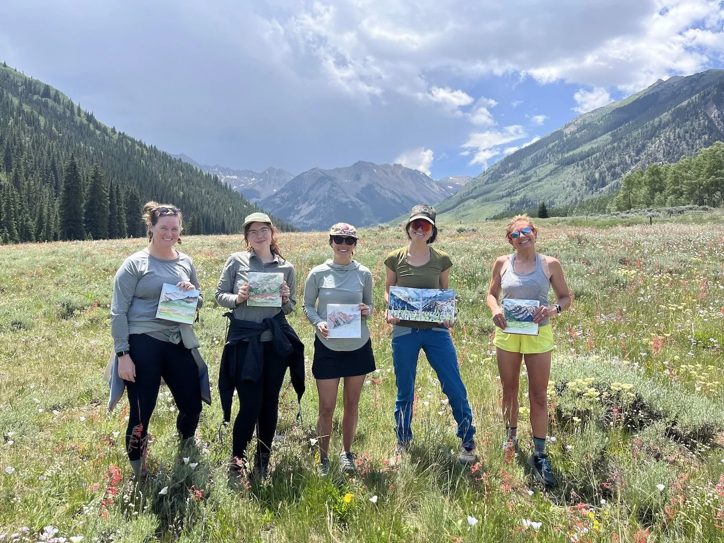 Wild Watercolor Hike