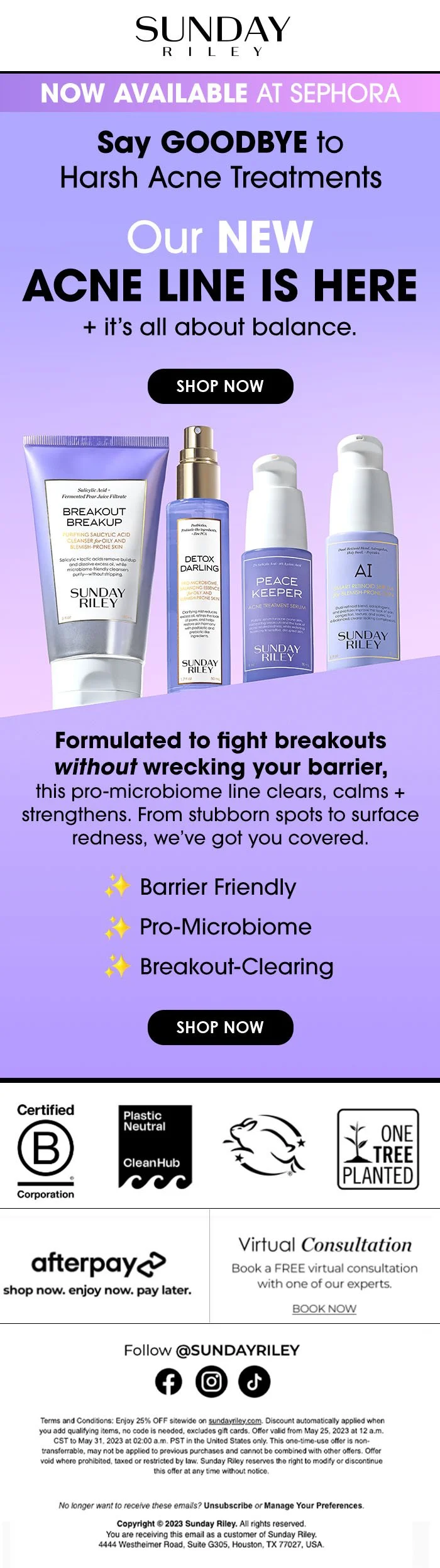 SR25 Sales US Acne Line Sephora Launch Emails​_Day 1Full Collection_Opt 1.jpg