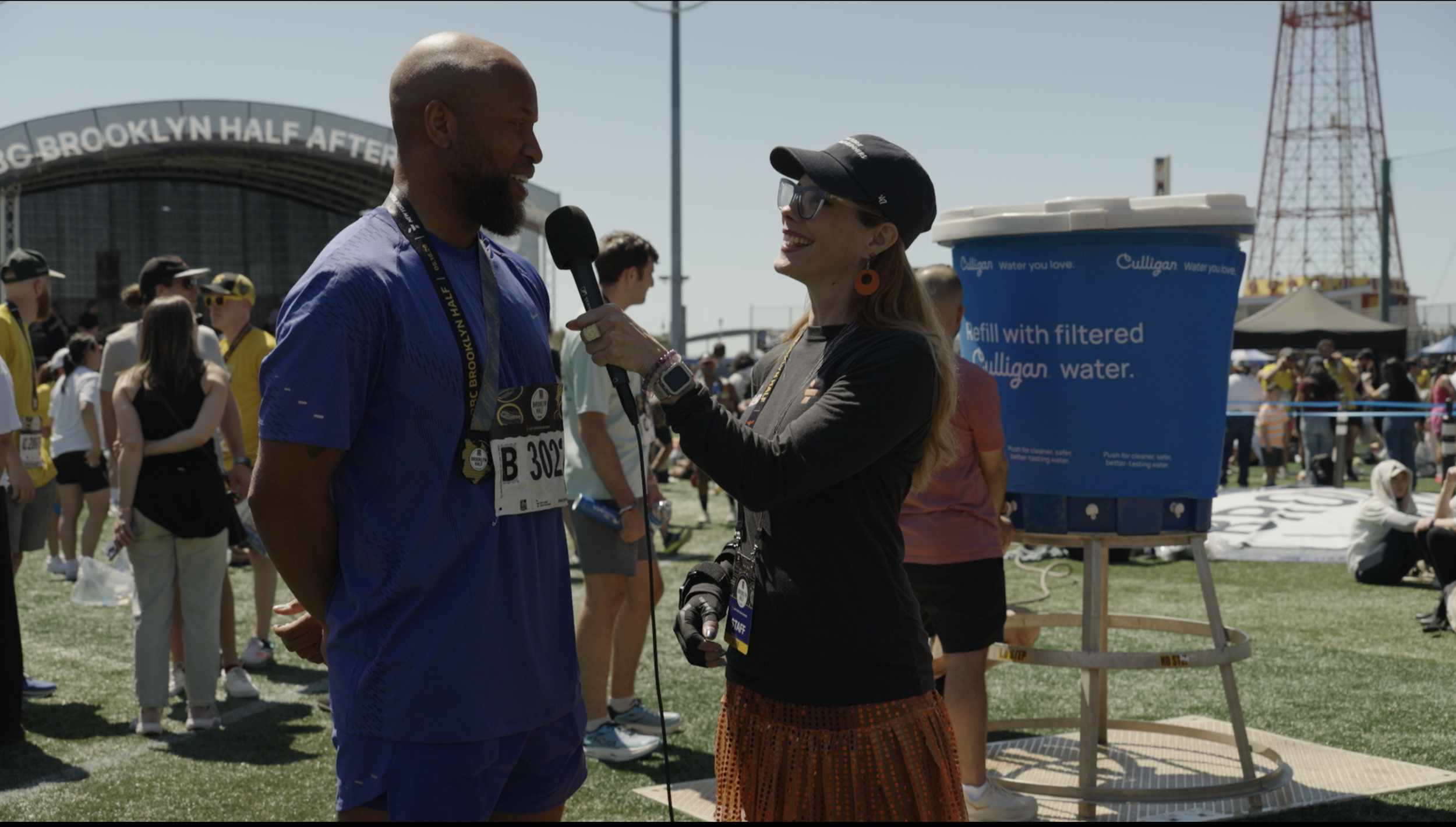 NYRR Half Marathon - interview on field.png