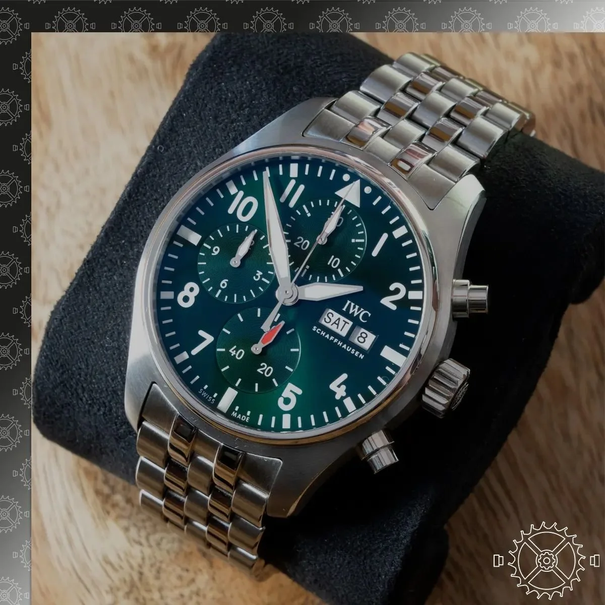 2021 IWC Pilot&rsquo;s Watch Chronograph 41&ndash; available for sale NOW

&pound;5,250.00

Very good condition. See website for our full condition report 

'This is a special watch. Pilot chronographs are usually known for the practicality of their 