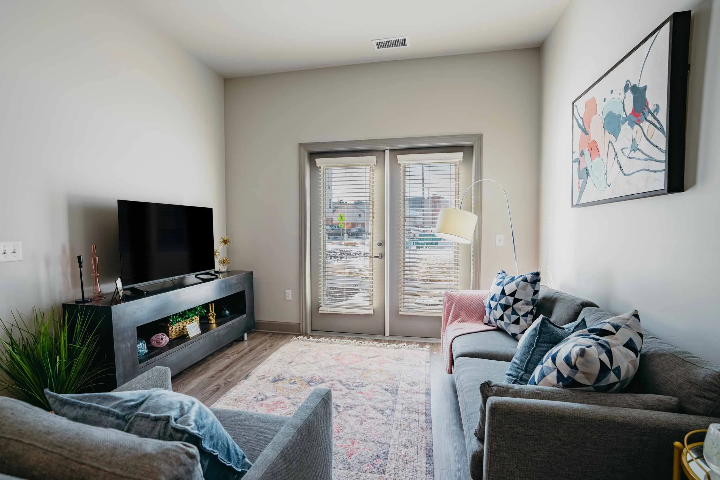 The Edison at Gordon Square | Apartments in Cleveland, OH | Living Room
