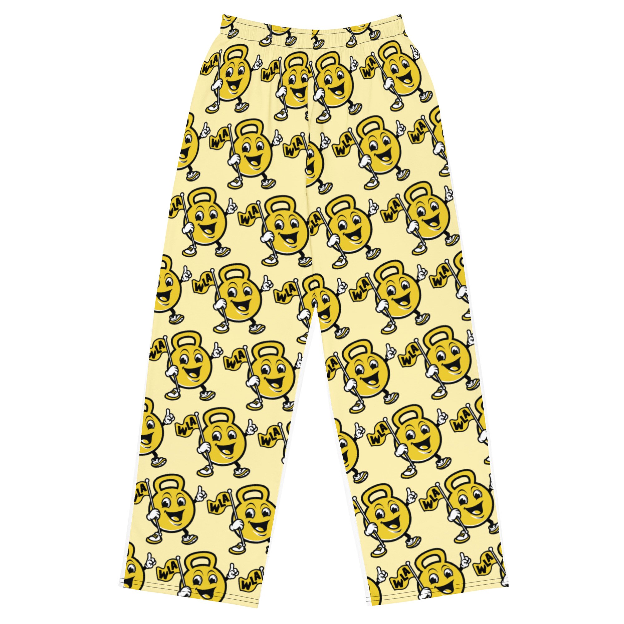 All-over print unisex wide-leg pants