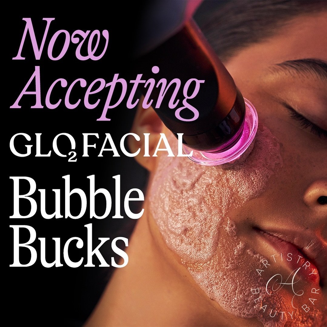Never had a @glo2facial? We are now a proud provider of Bubble Bucks! Get $50 off your first ever Glo2Facial with our vouchers, aka Bubble Bucks. 🫧🫧🫧 Visit the link below to redeem your (fake) cash and get glo-y, calm, rebalanced skin.
Like we alw