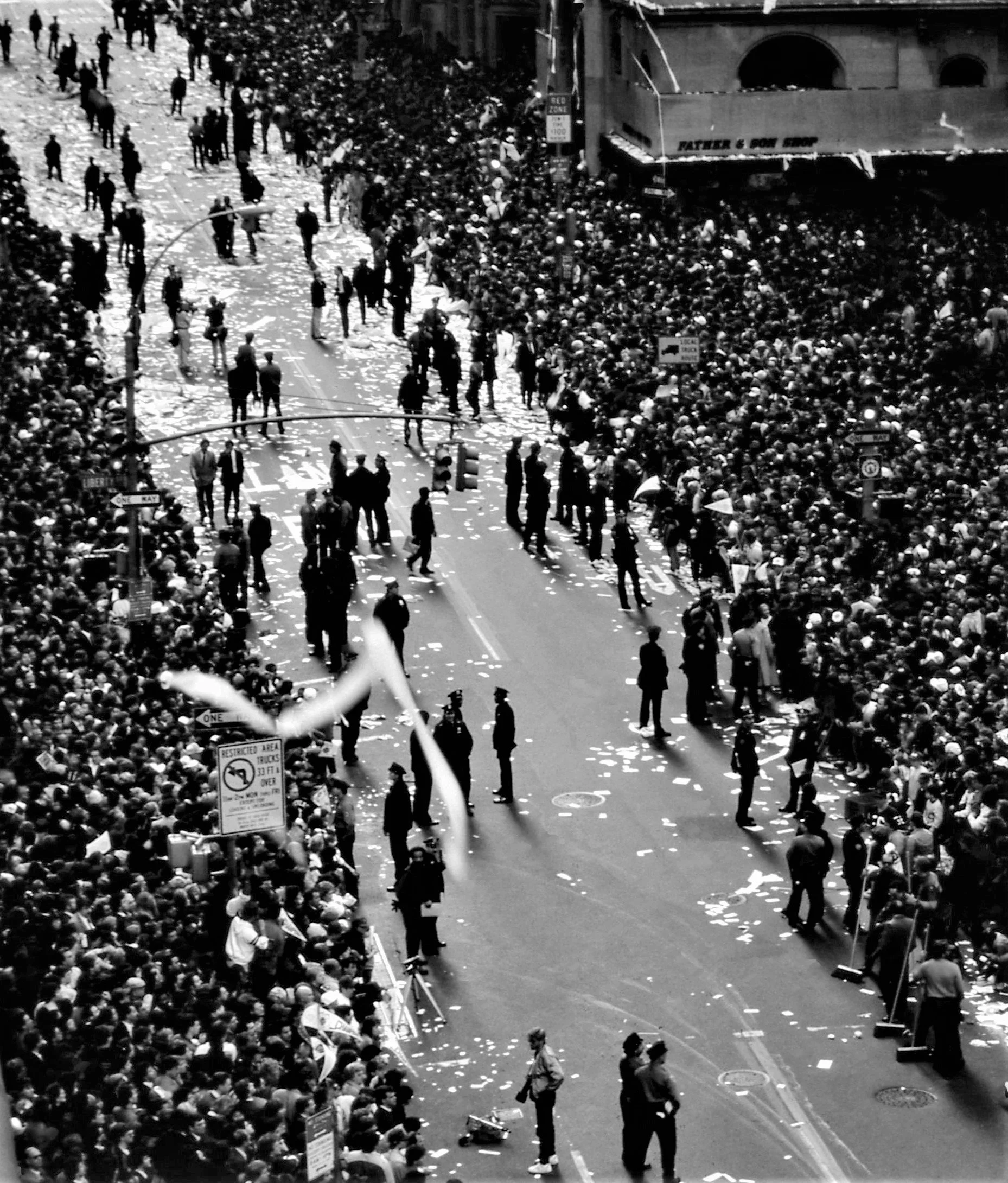 NYC Ticker Tape Parade - 1986