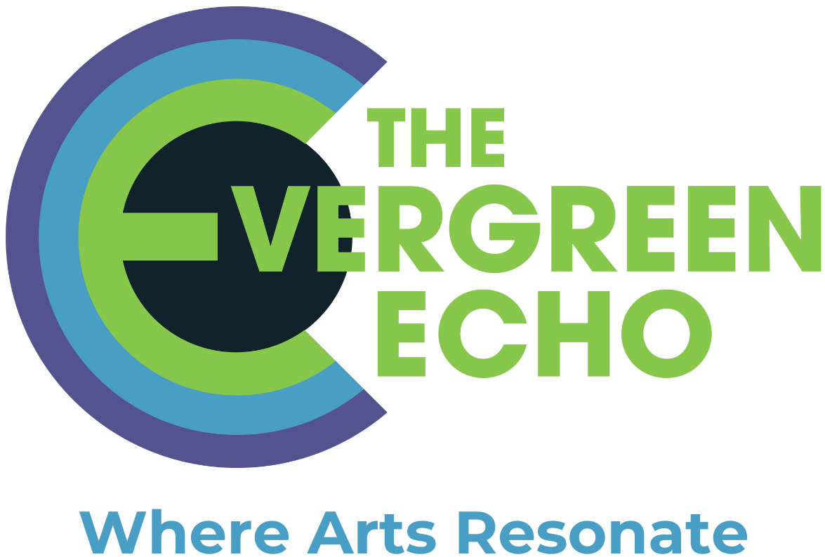 Echo logo with tagline: "where arts resontate"