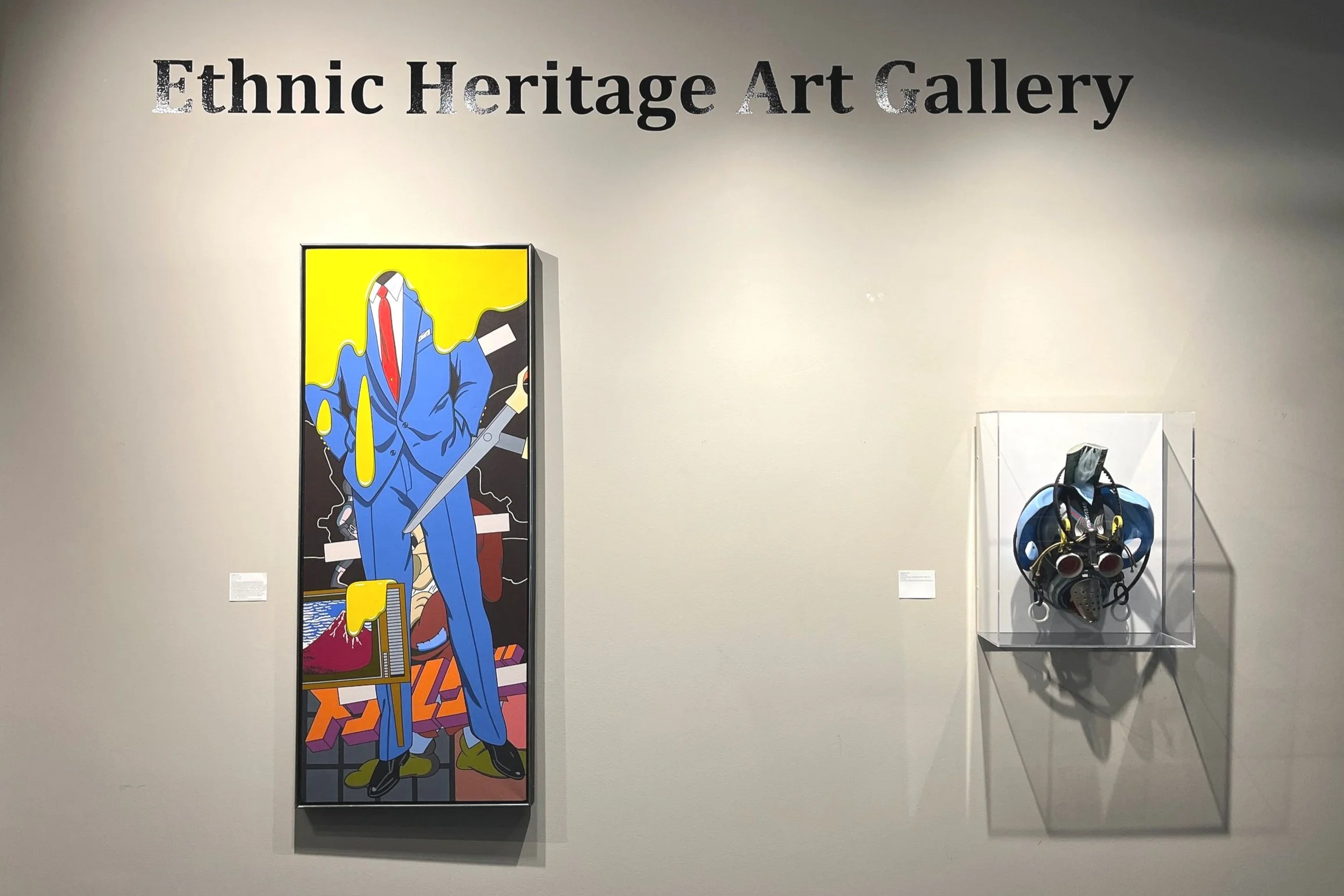 New Thought-Provokers at Ethnic Heritage Gallery