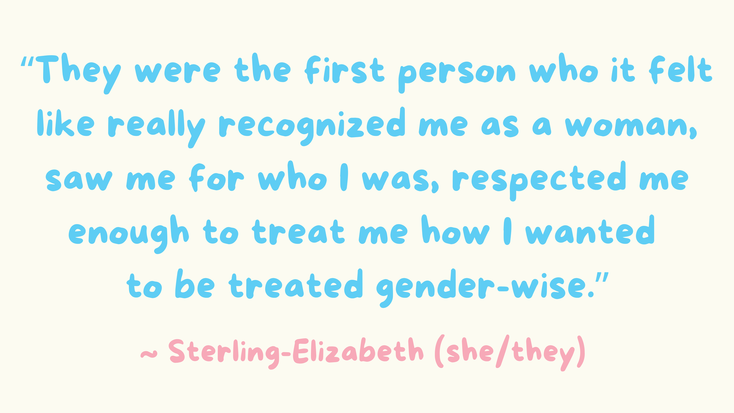 quote from Sterling-Elizabeth in blue letters