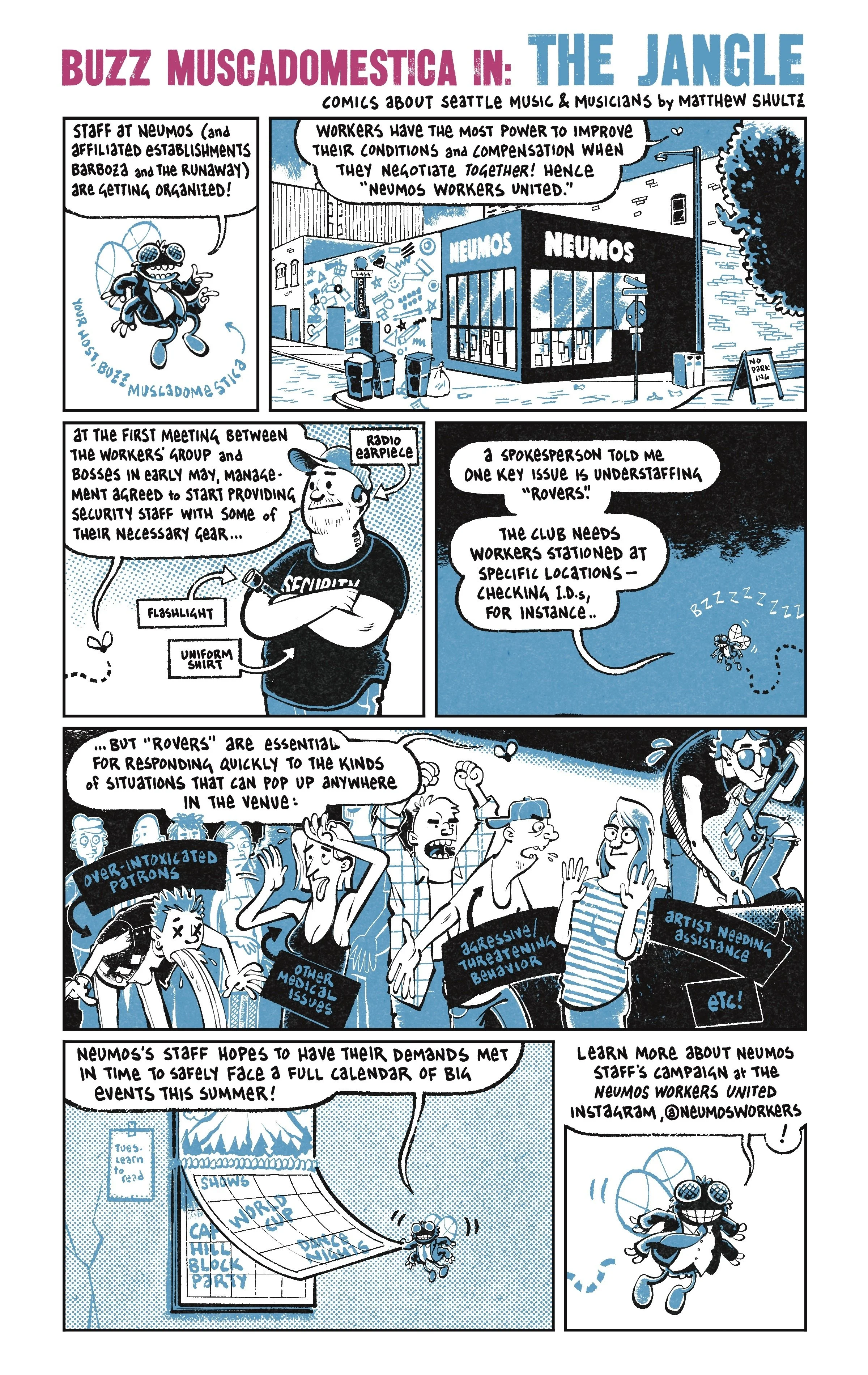 The Jangle: Neumos Workers United