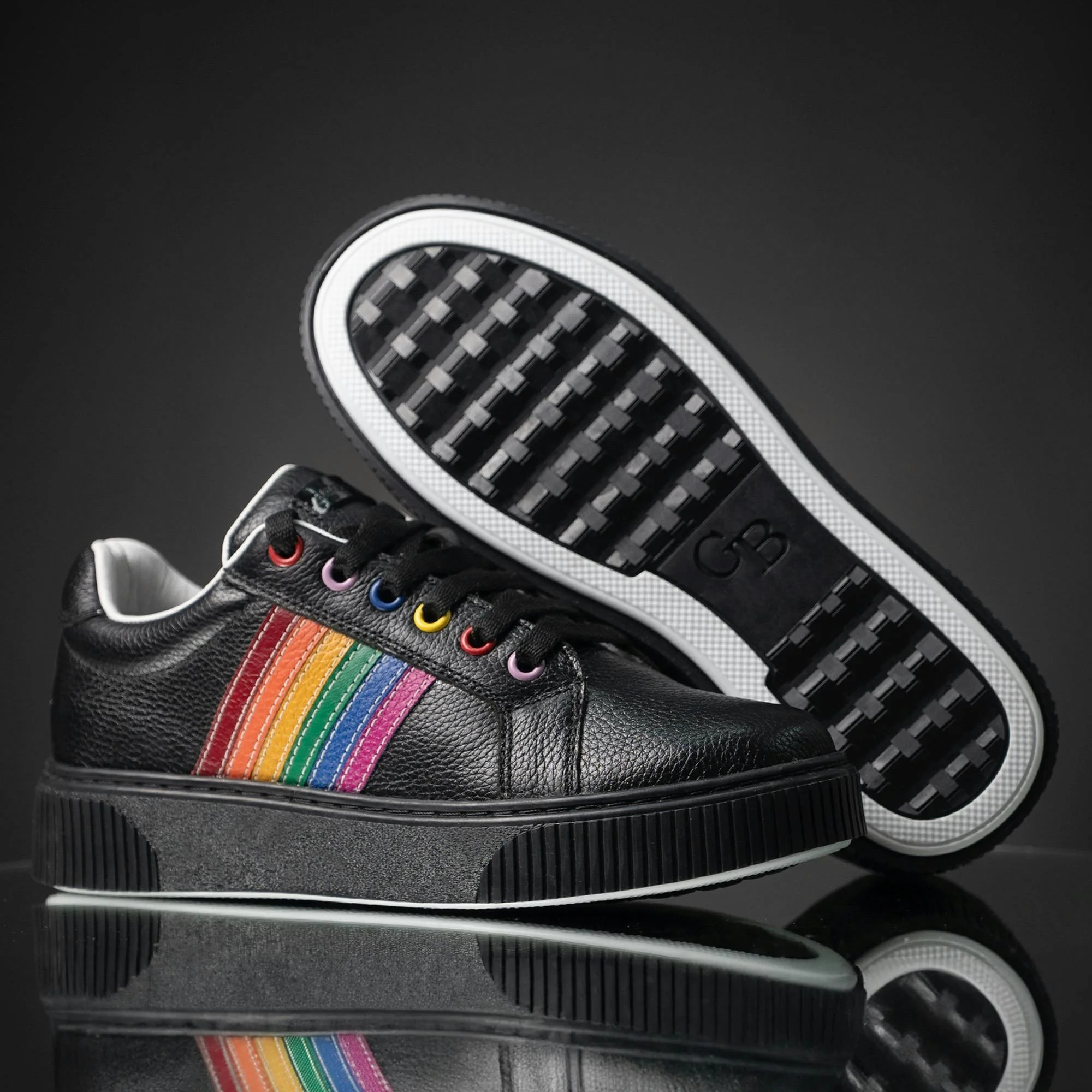 rainbow sneakers