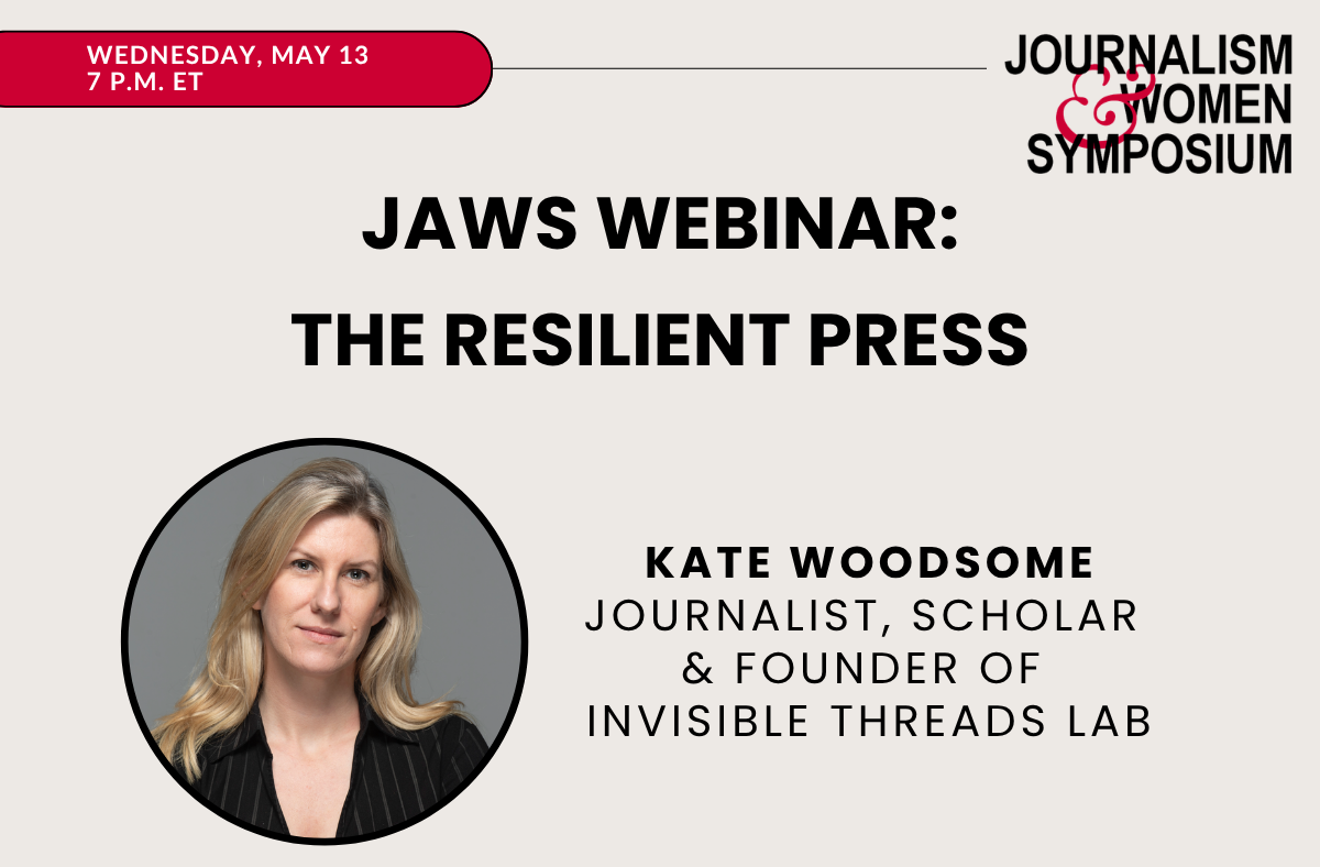 JAWS Webinar: The Resilient Press