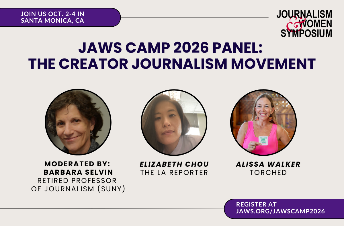 JAWS CAMP 2026: The Creator Journalism Movement