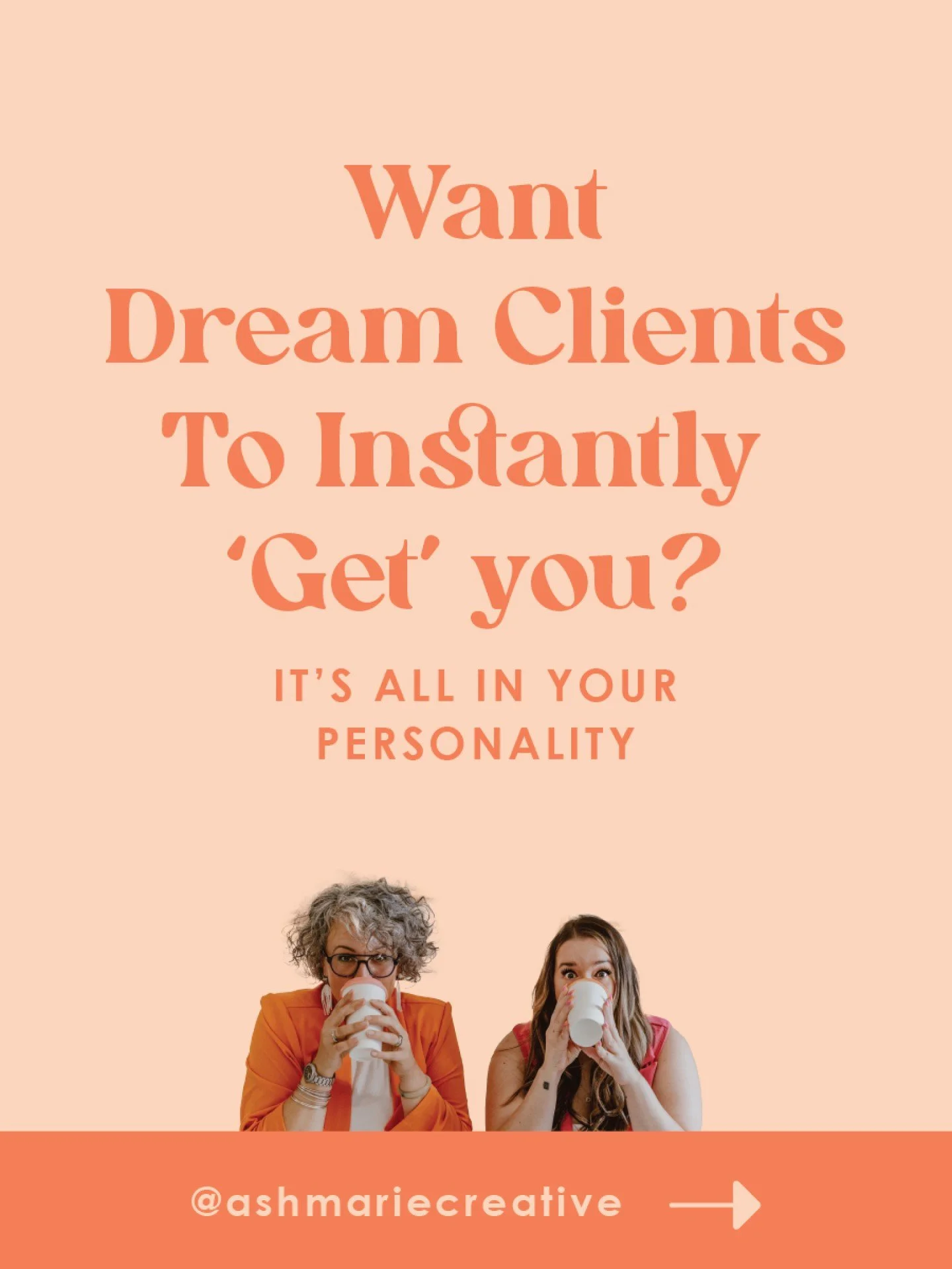 Your brand personality isn&rsquo;t just &ldquo;extra fluff.&rdquo; It&rsquo;s literally the thing that makes your dream clients say, &ldquo;omg, I NEED them.&rdquo;

⚡ When your vibe is clear, your ideal clients recognize you instantly&hellip; and tr