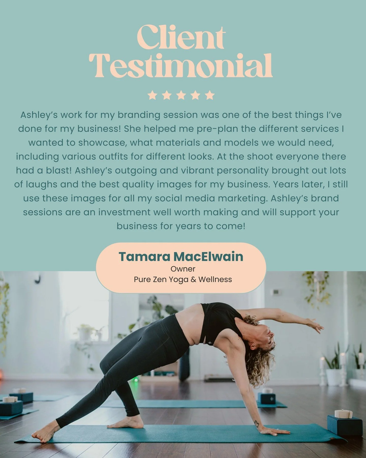 One of the best parts of this job?

Watching our clients step into their brand with way more confidence.

Great visuals have a funny way of doing that.

Grateful for clients who trust us with their story.