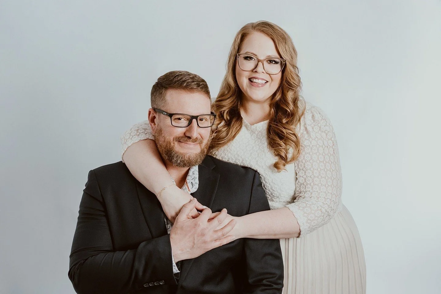 Minister &amp; Wife &ndash; Headshots

The problem:
Two public leaders with imagery that no longer represented them.

The solution:
Portraits that balance authority with approachability.

The result:
Photos that feel confident, warm, and current.
Bec