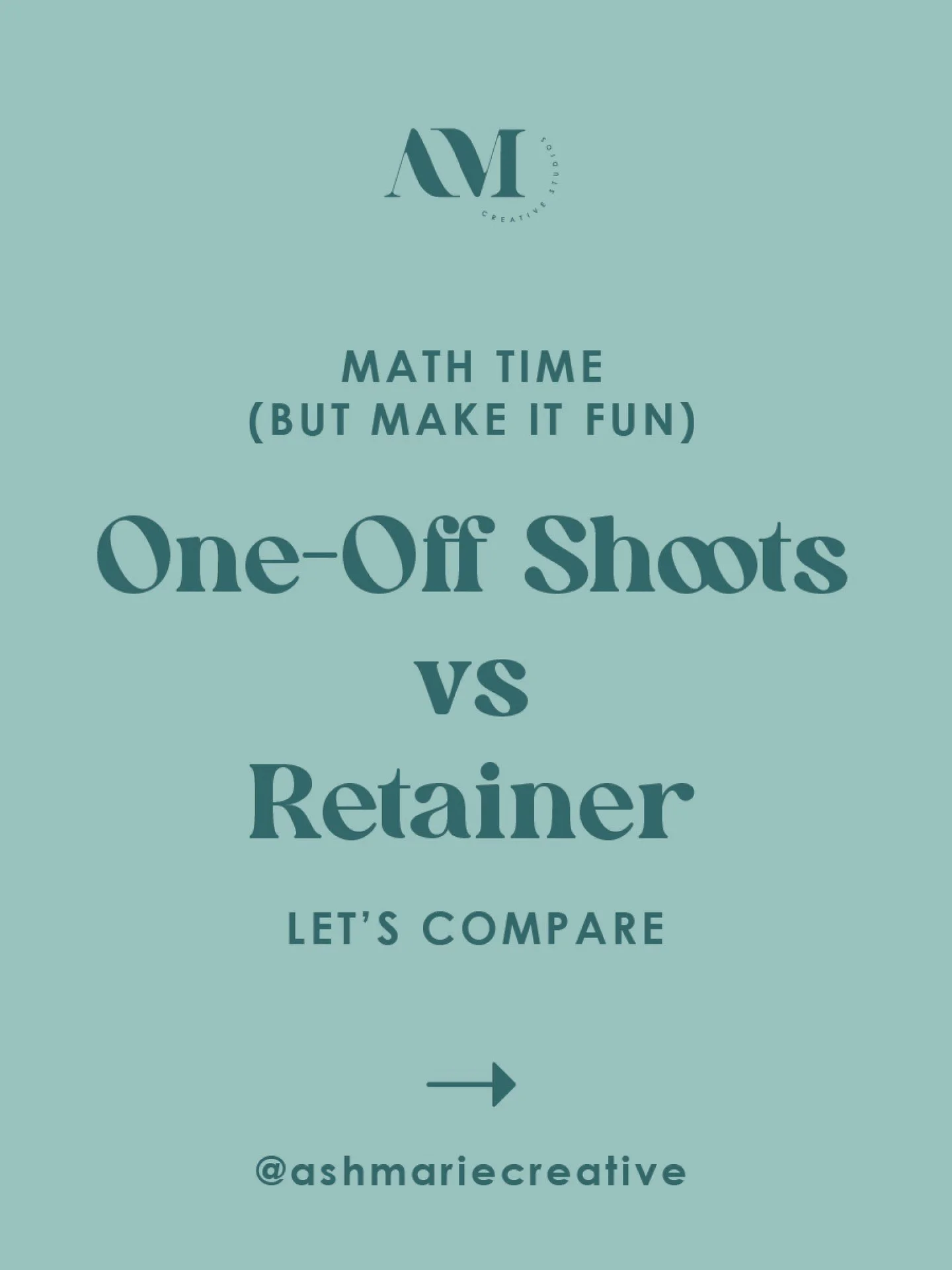 Consistency converts.

Ask about retainers.