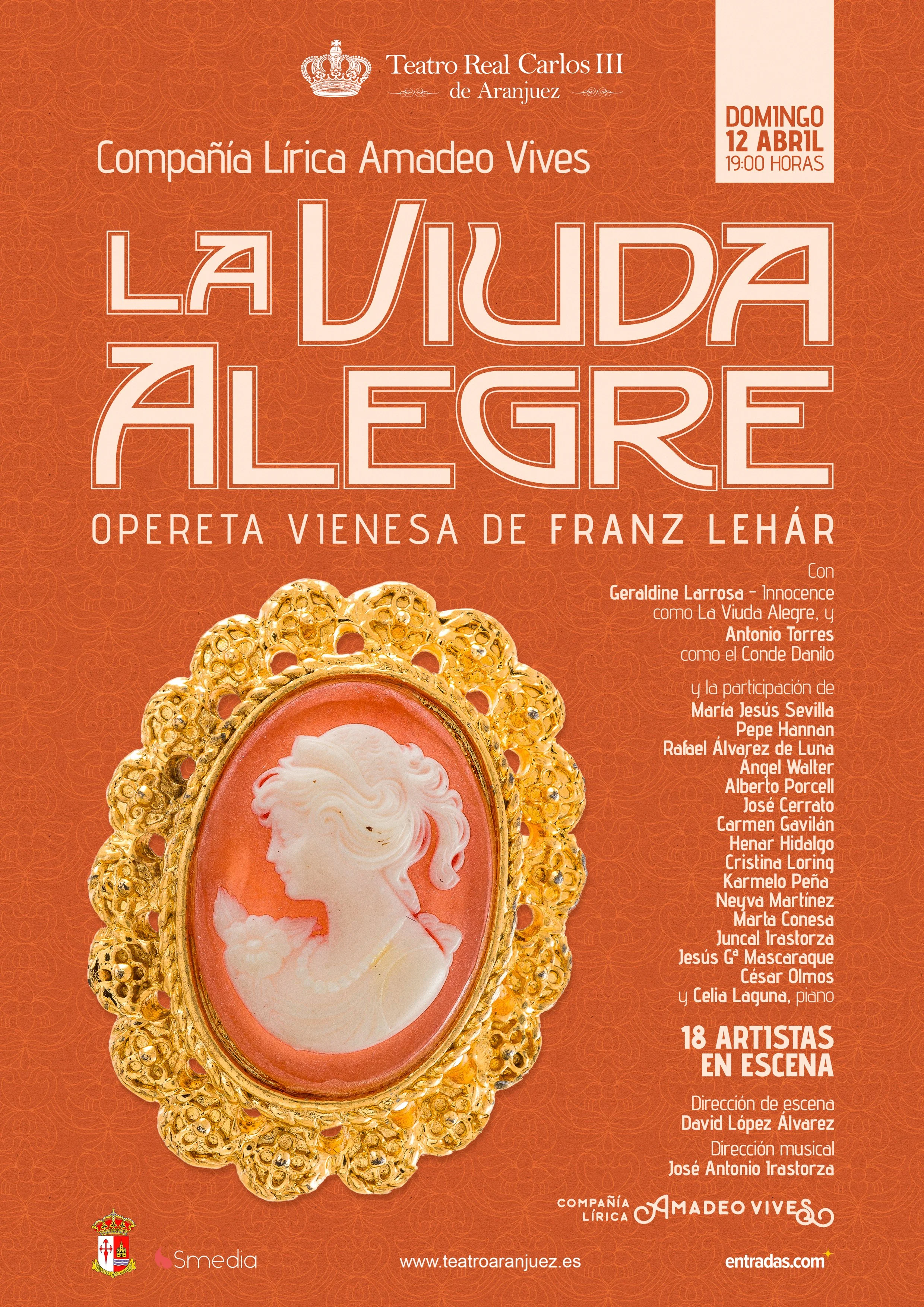 La Viuda Alegre de Franz Lehár - Compañía Lírica Amadeo Vives
