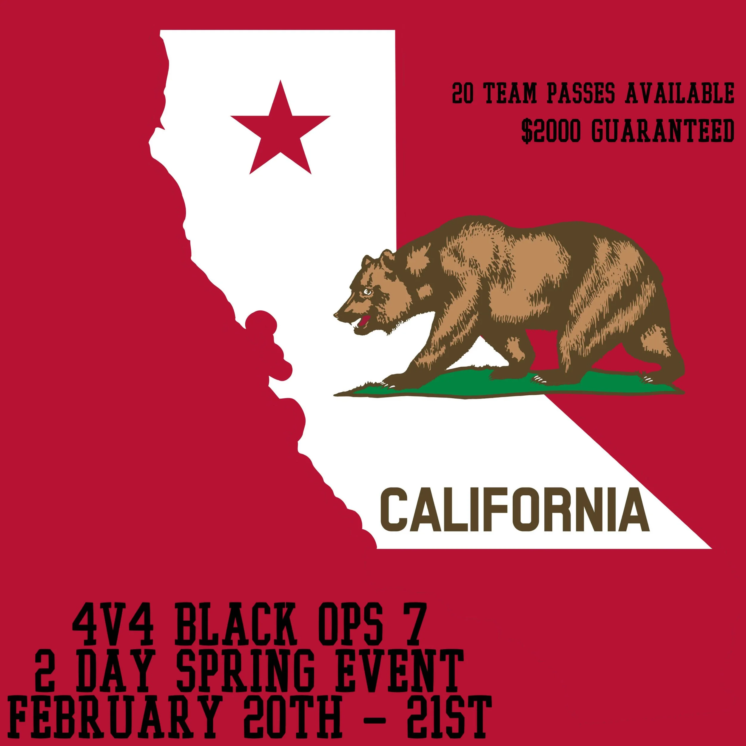 IRVINE CALIFORNIA BLACK OPS 7 SPRING LAN 2 DAY EVENT
