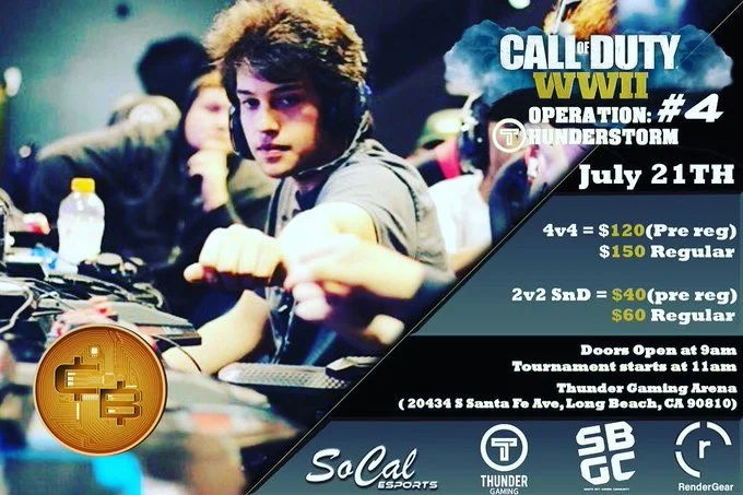 4v4 ww2 OTS #4 socal esports lan 2018