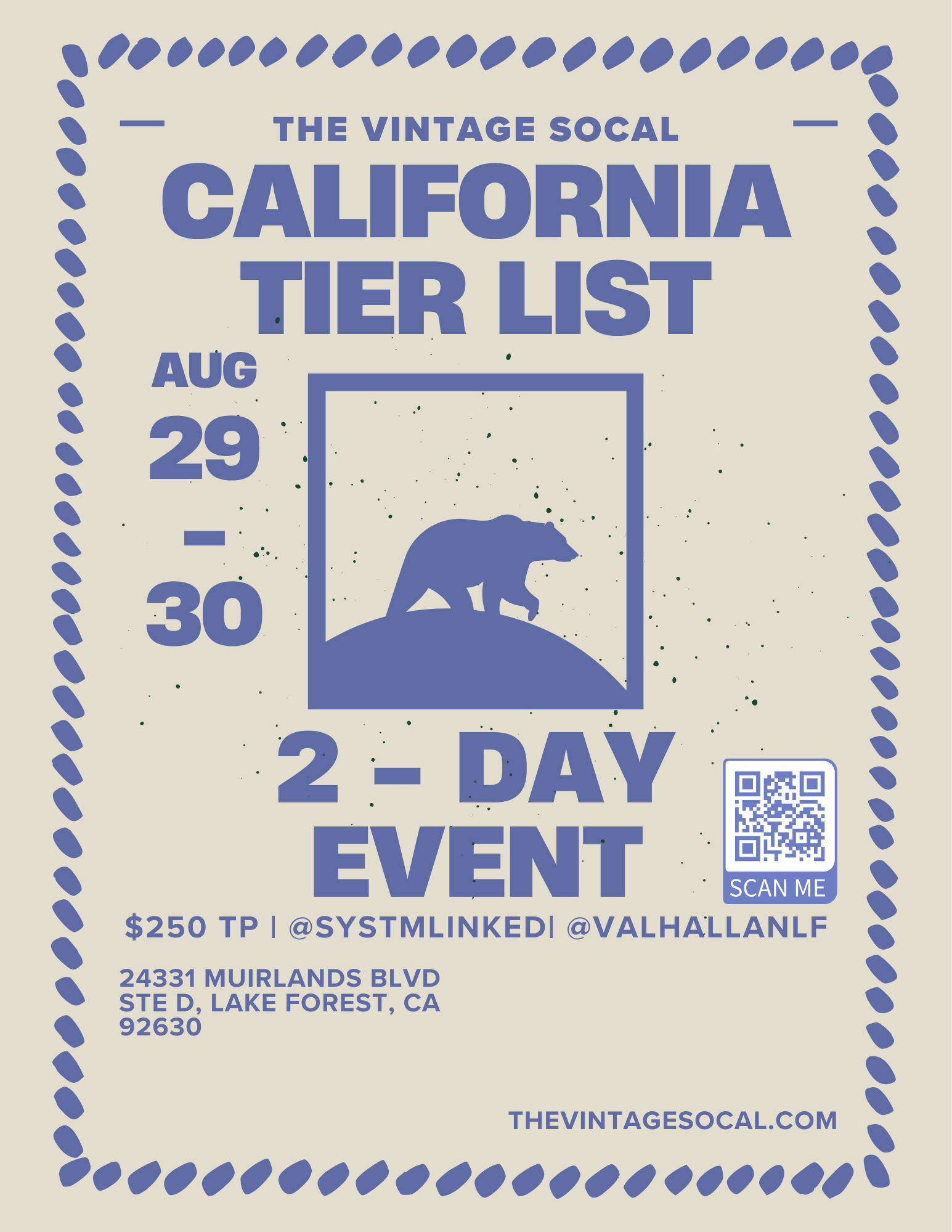 California Esports 4v4 Call of Duty Blackops 7 Tier List 2-Day LAN