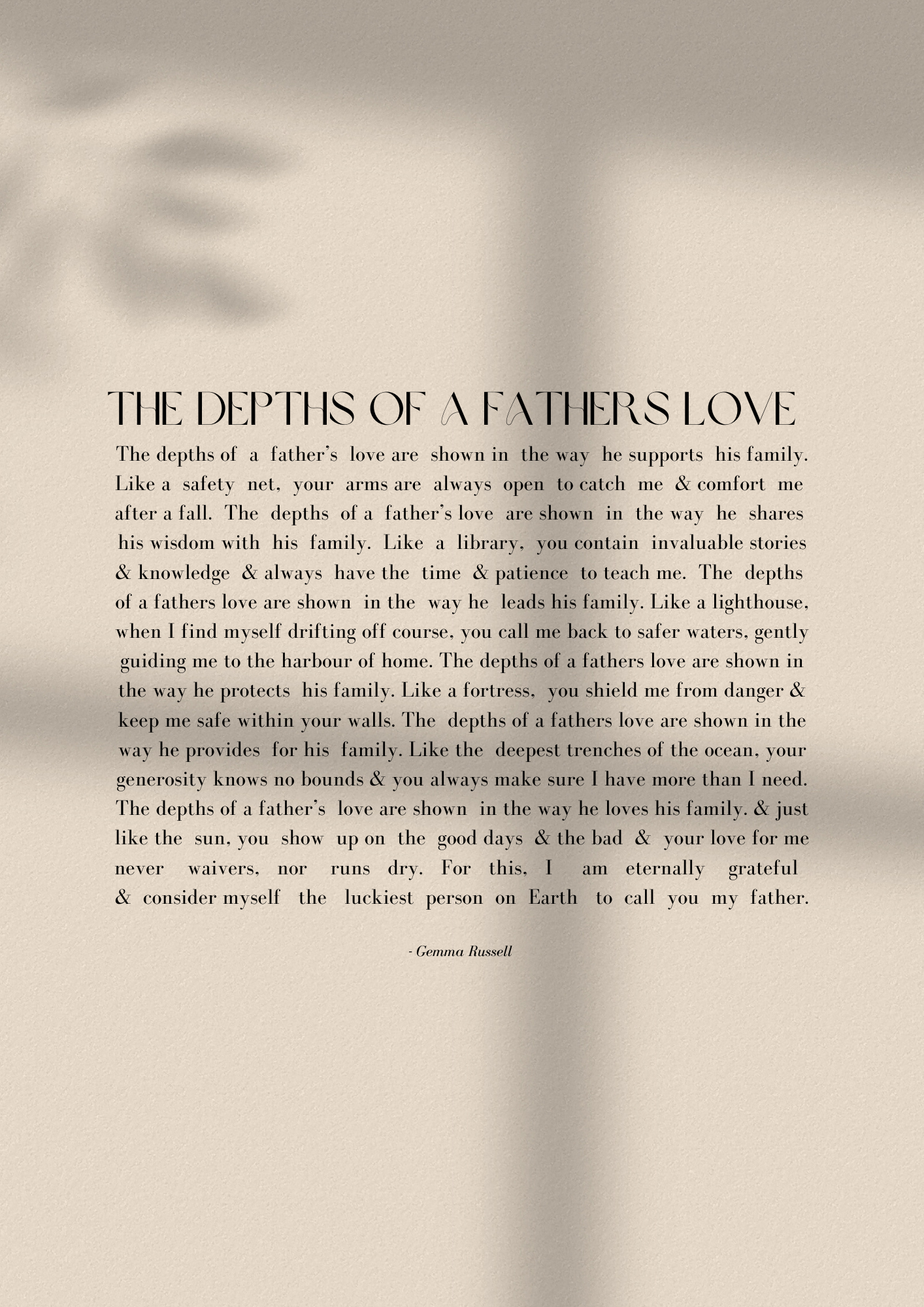 LOVER If I had to explain to someone what home is, I would describe the planes of your face and the length of your arms, the smell of your skin and the lines on your palms. I would describe the ta.png.PNG
