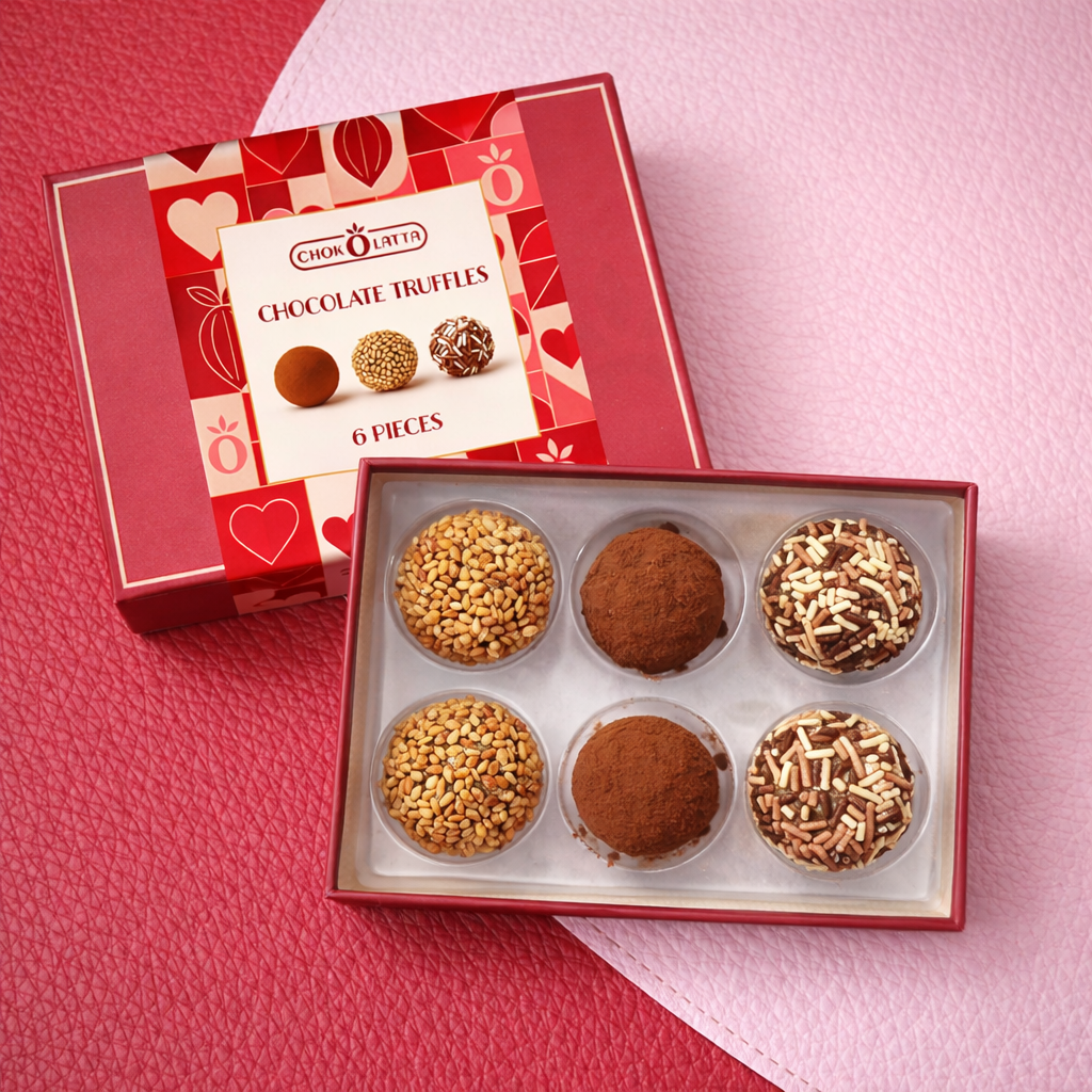 Valentine's Truffles 6pc