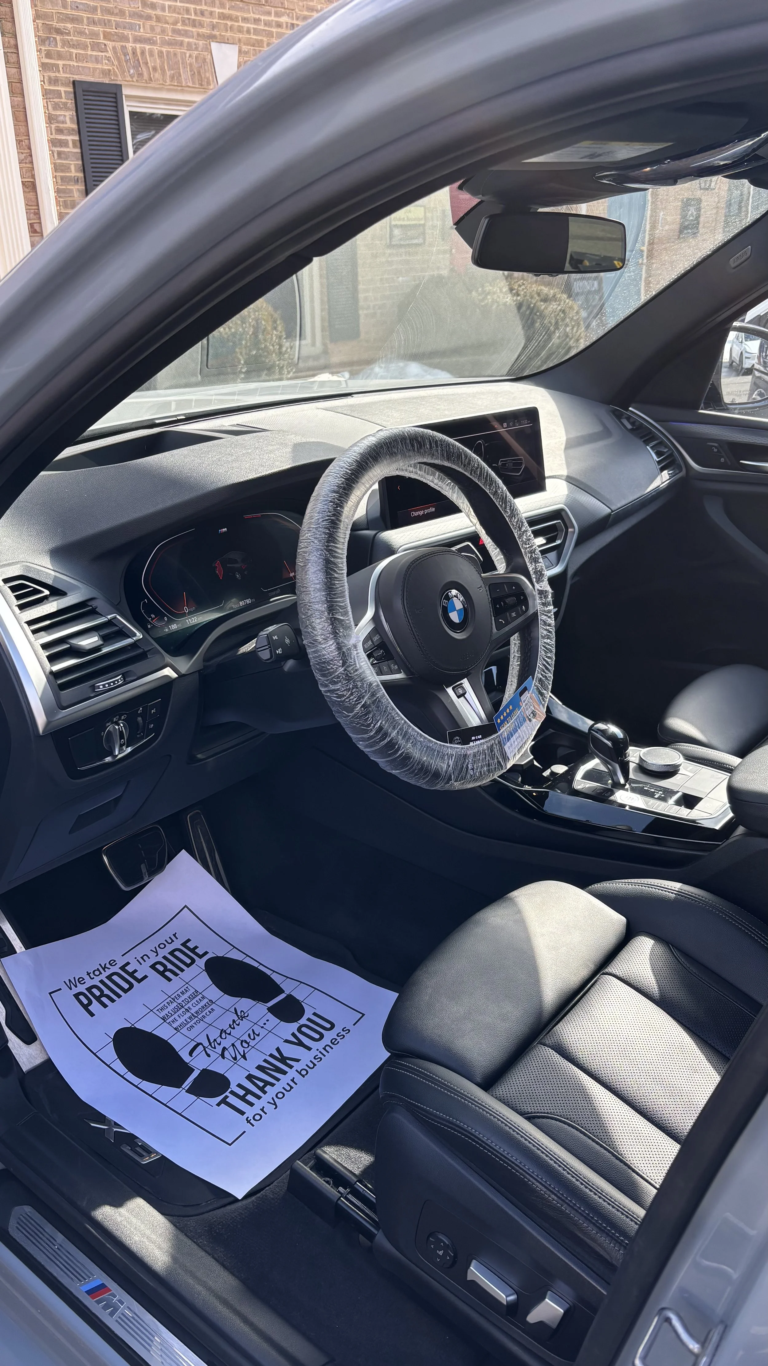 BMW X3 Full Interior Detail