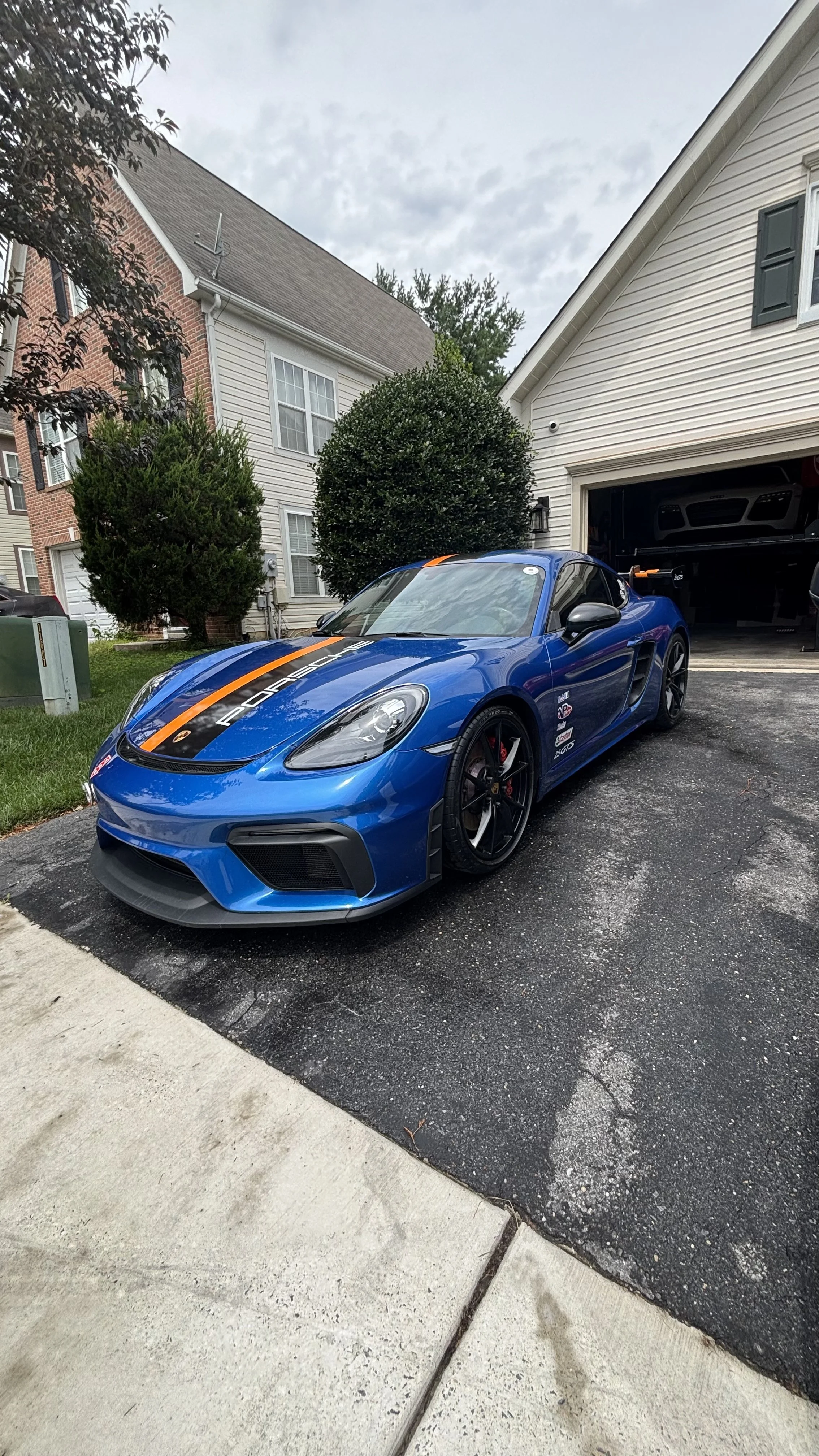 Porsche Cayman Wash and Wax