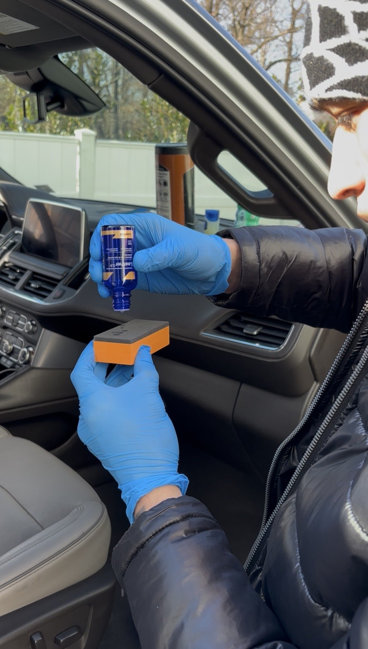 car leather seat ceramic coating rockville