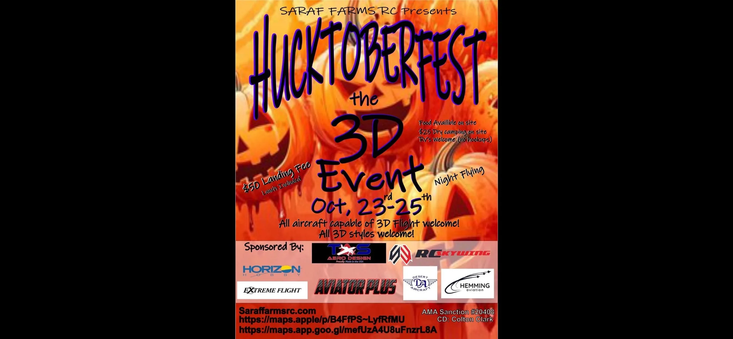 Hucktoberfest 3D Event