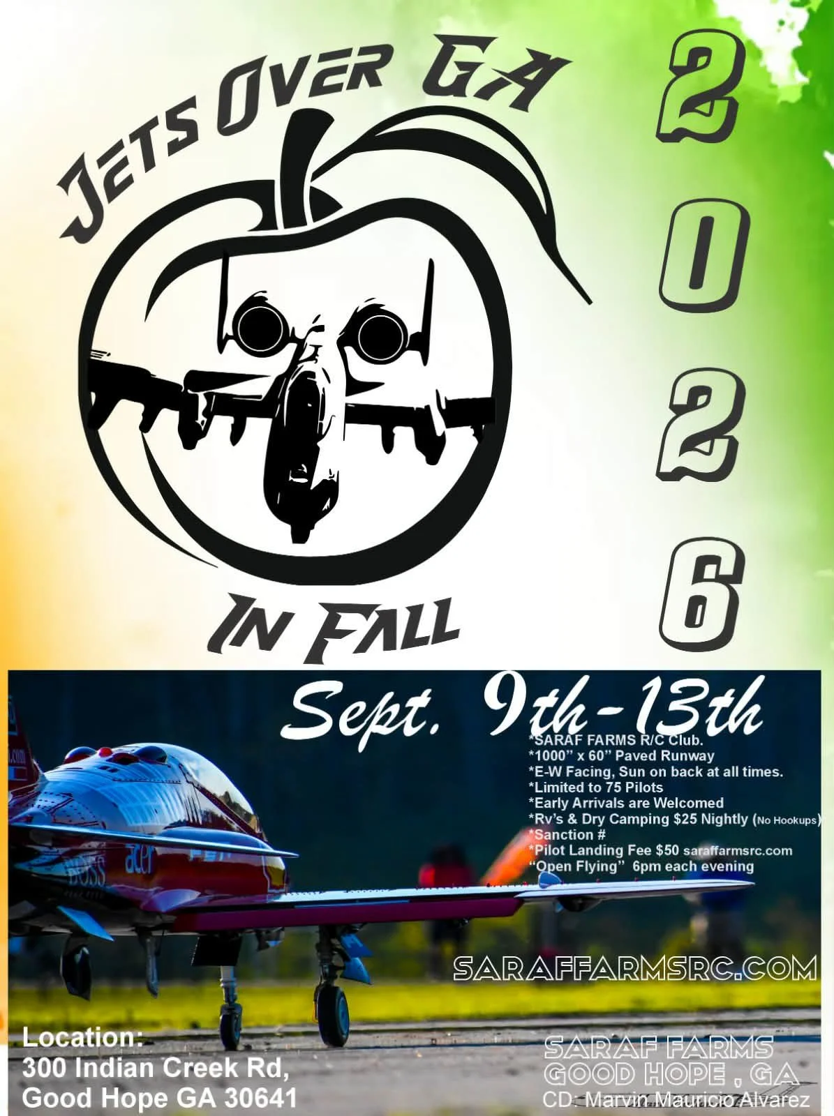 Jets Over Georgia In The Fall 2026 Landing Fee