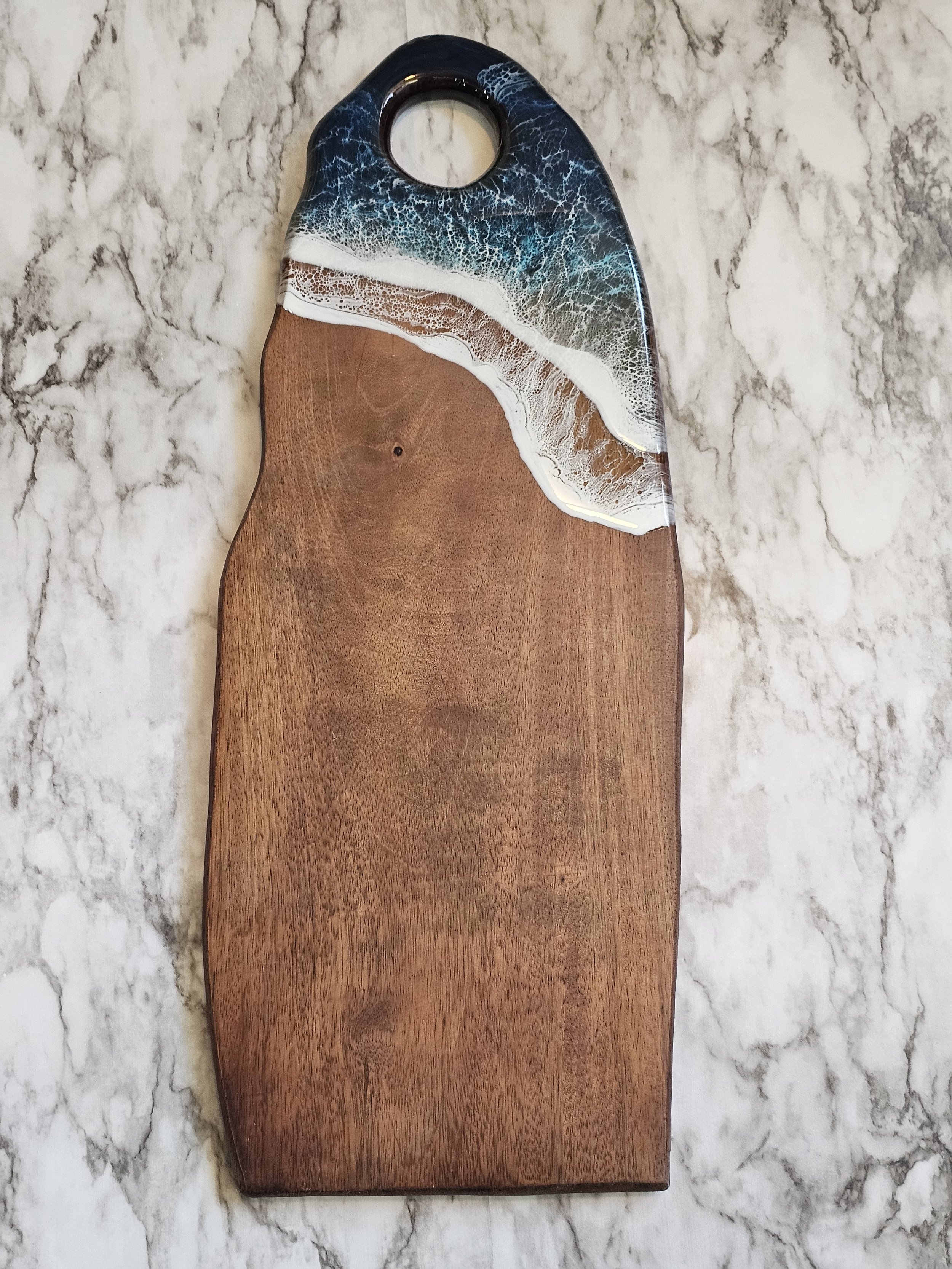 Ocean Resin Charcuterie Board