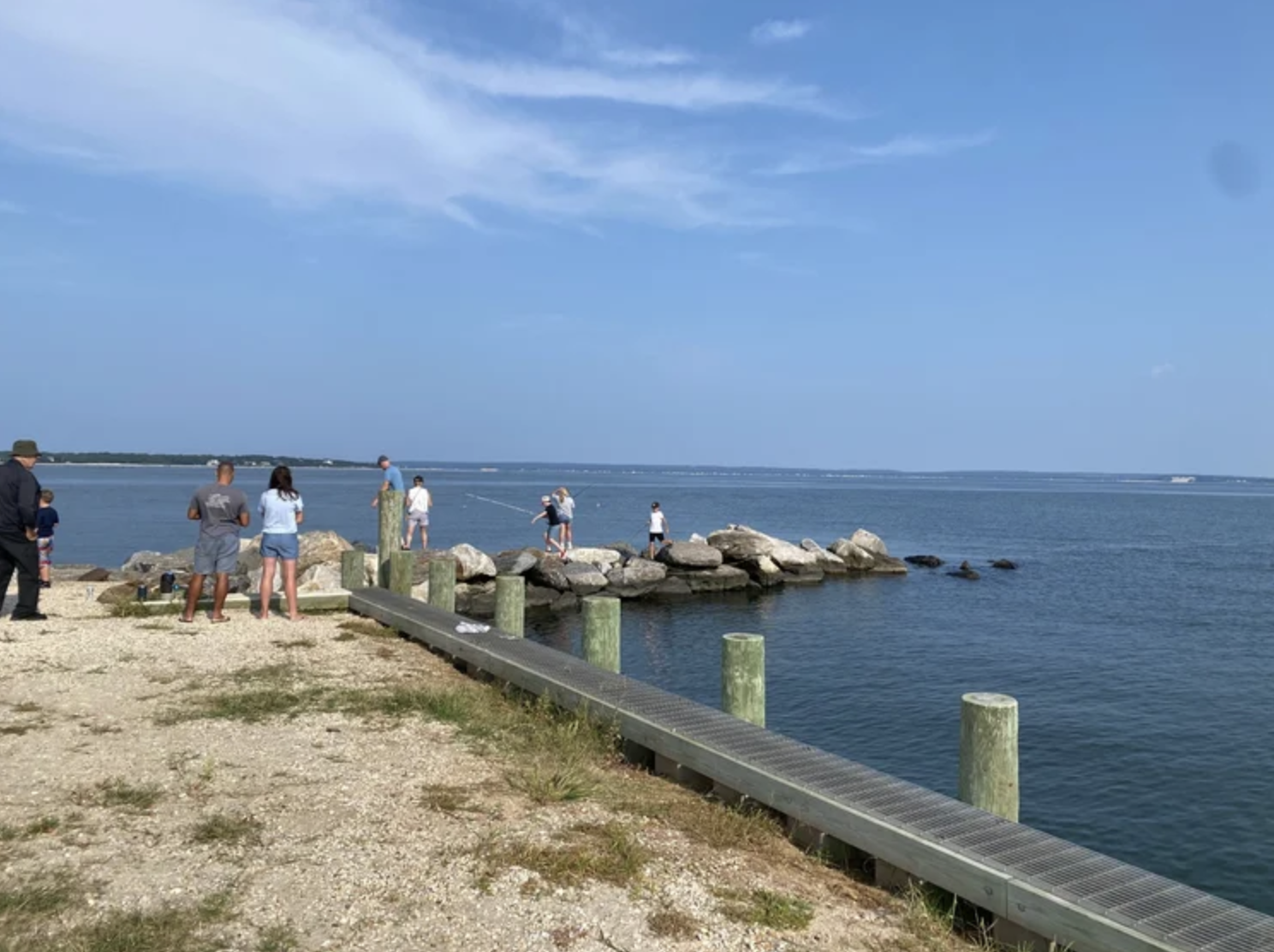 Fishing with Tom Mangiamele at the New Suffolk Waterfront