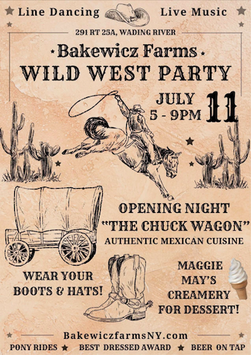 Wild West Party at Bakewicz Farms