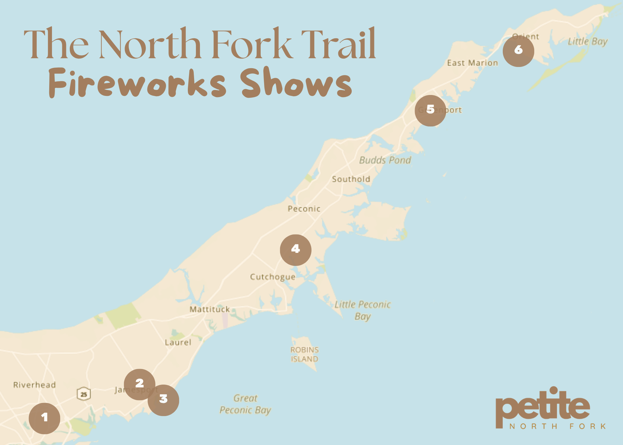 The North Fork Trail spotlights where to catch a fireworks display