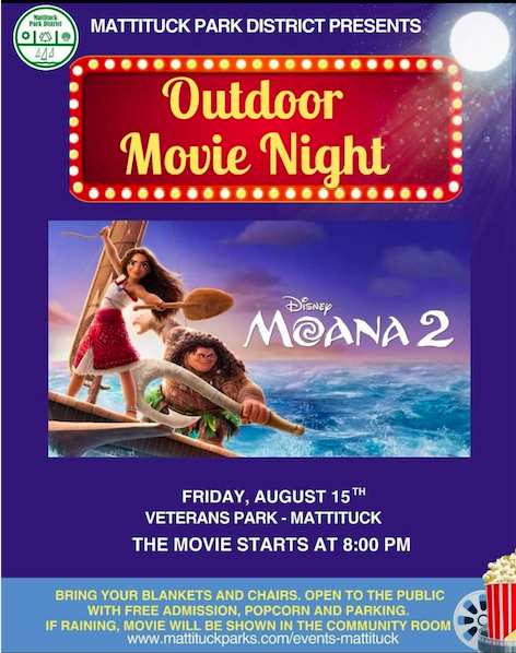 MPD Outdoor Movie Night: Moana 2