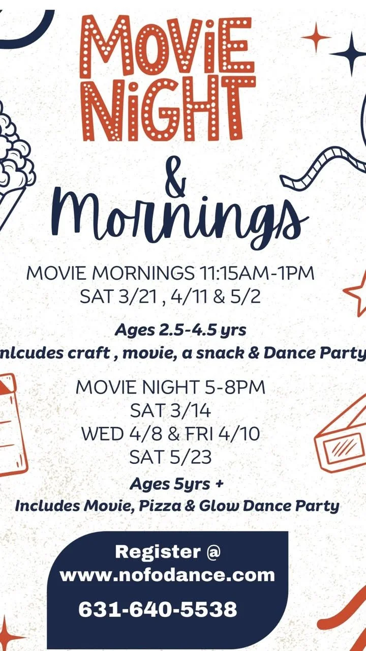 Movie Night &amp; Mornings, drop-off
