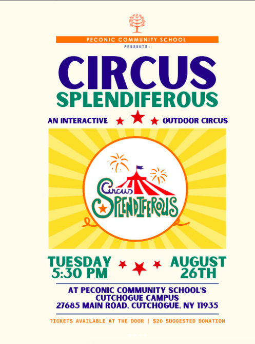 Circus Splendiferous at Peconic Community School