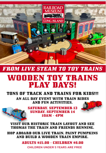 Wooden Toy Trains Play Days