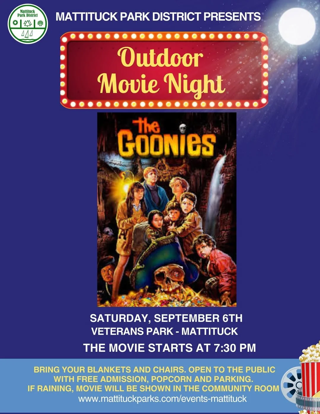 MPD Outdoor Movie Night: The Goonies