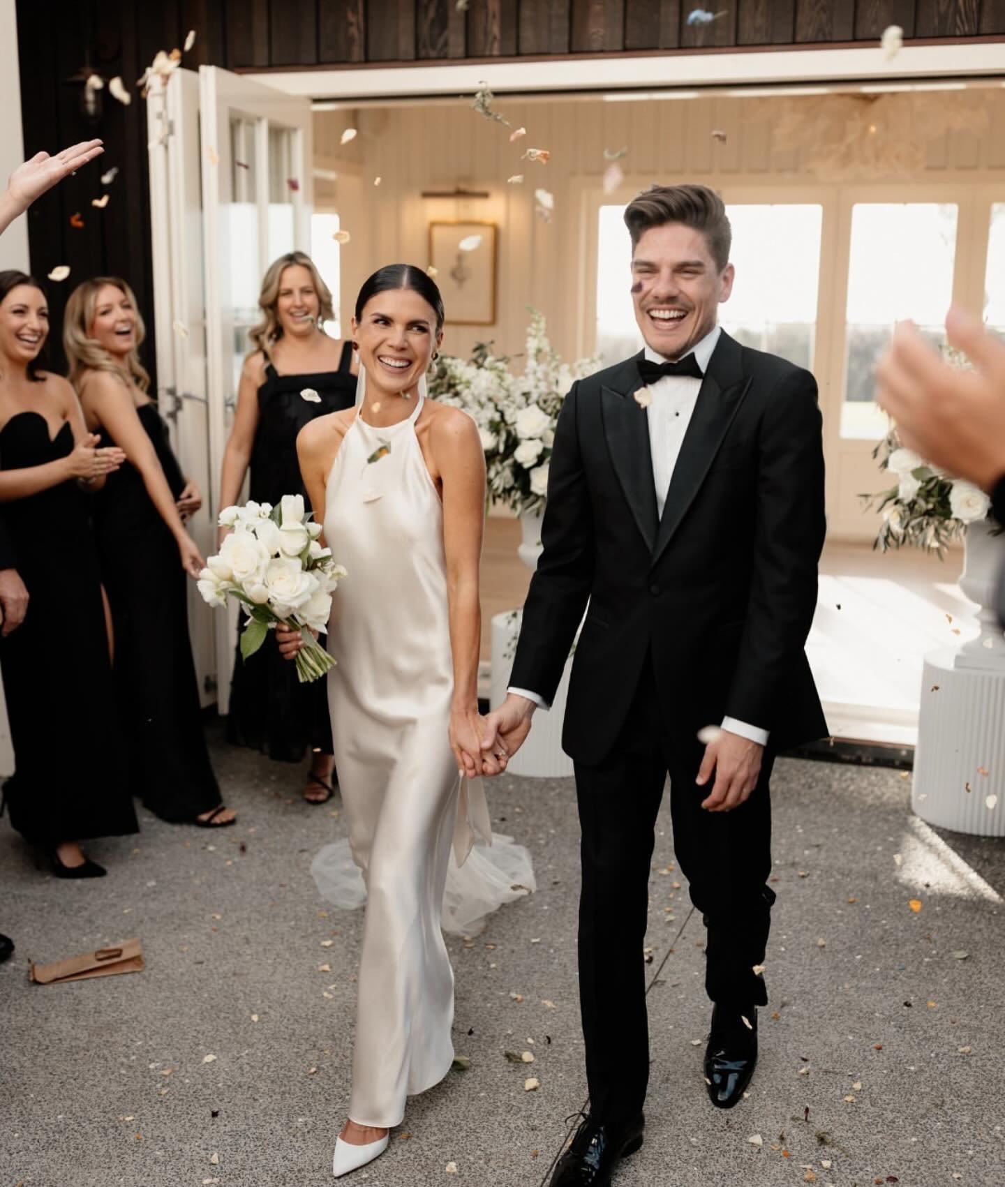 The gorgeous Sophie &amp; Andy featured with their wildflower florals in this month&rsquo;s @togetherjournal print issue 34 🥰 

&bull;
&bull;
&bull;

PHOTOGRAPHER Hollow &amp; Co hollow.co.nz, @hollowandco LOCATION, CATERING &amp; BEVERAGES Mudbrick