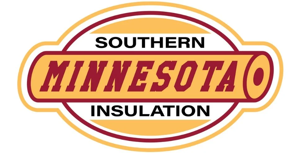 Southern Minnesota Insulation logo design by Rieley Finn featuring bold typography and construction branding for insulation contractor services
