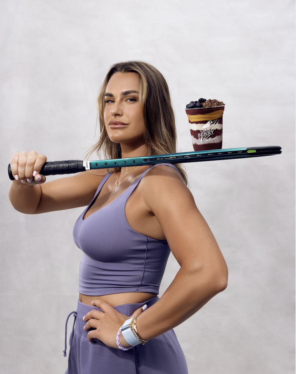 Aryna Sabalenka × OAKBERRY — view the ambassador campaign case study