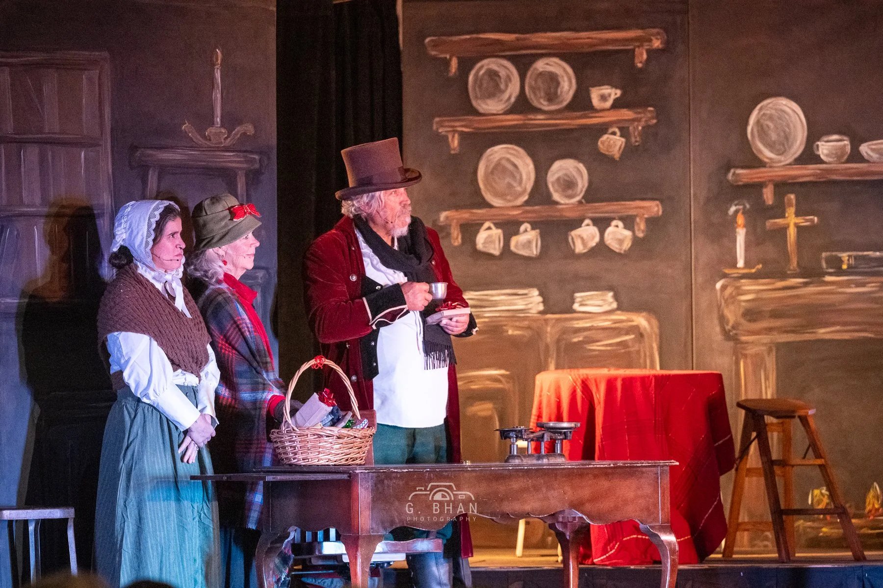 Theater Set: "Scrooge" by Lyons Community Theater