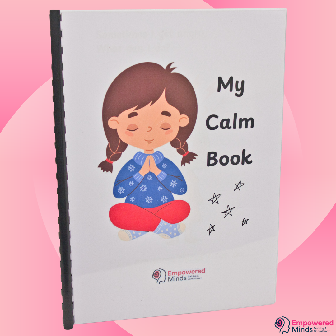 "My Calm Book" Social Story - Girl