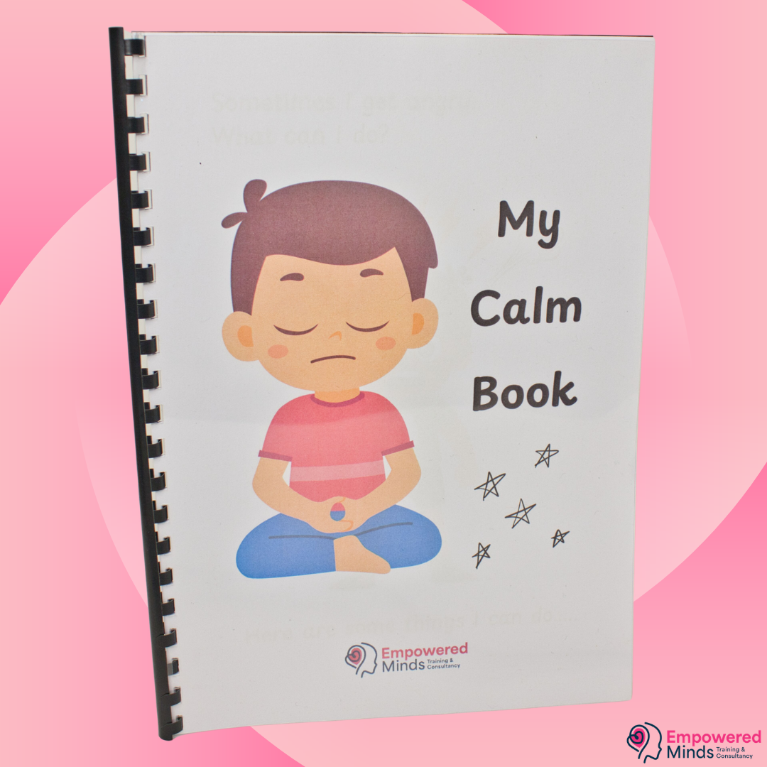 "My Calm Book" Social Story - Boy