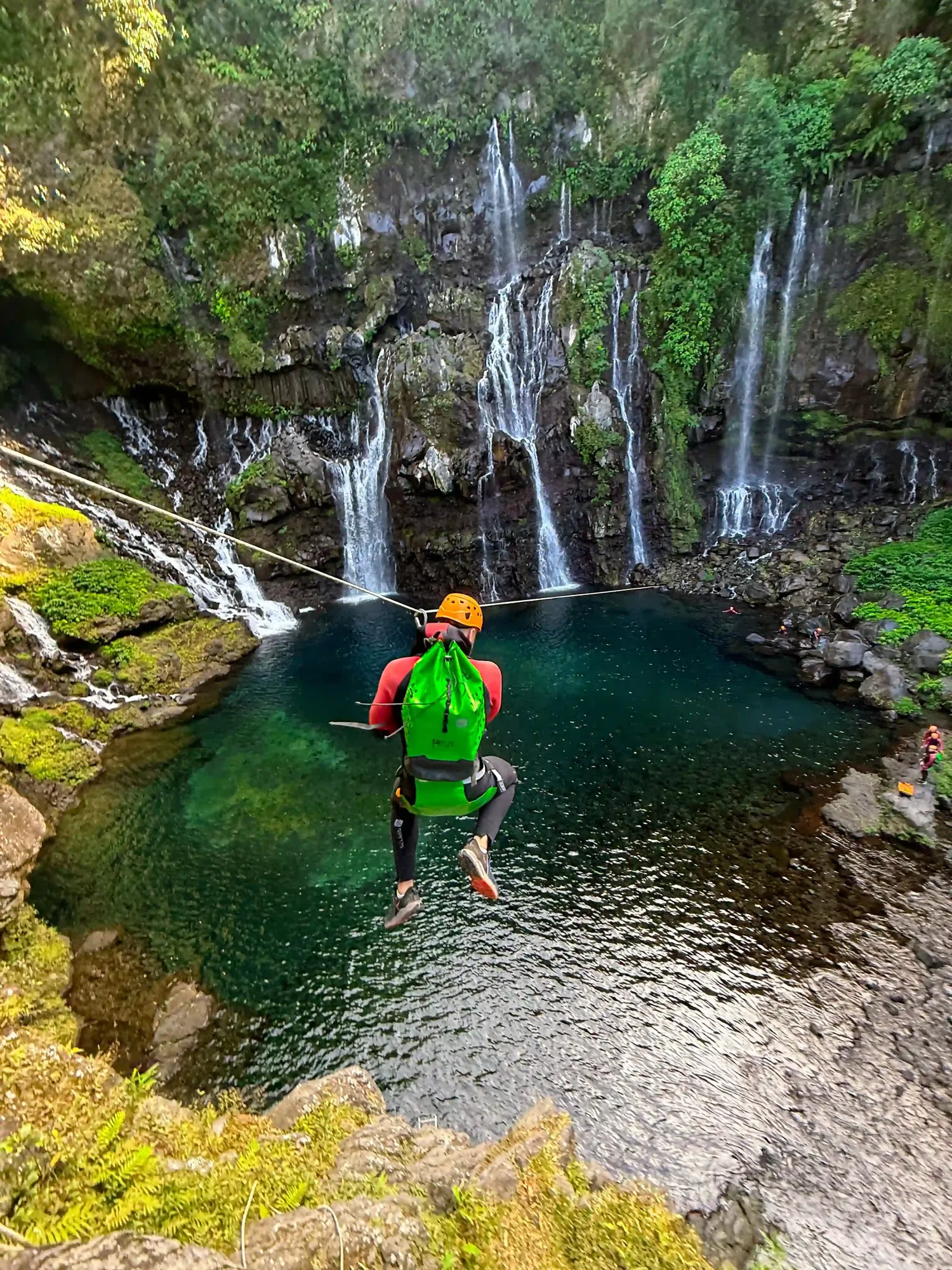 Canyoning Langevin Petit Galet à La Réunion