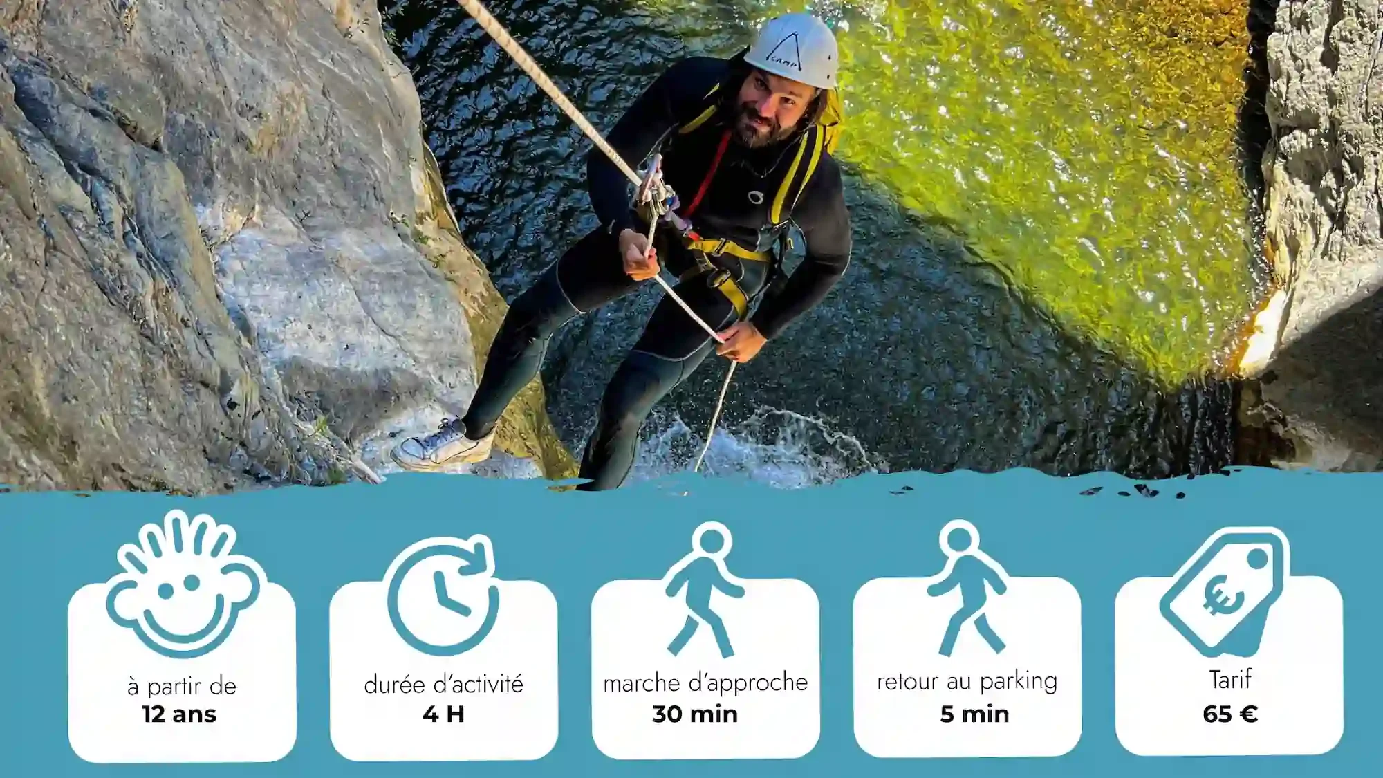 Canyoning aventure à Bras rouge