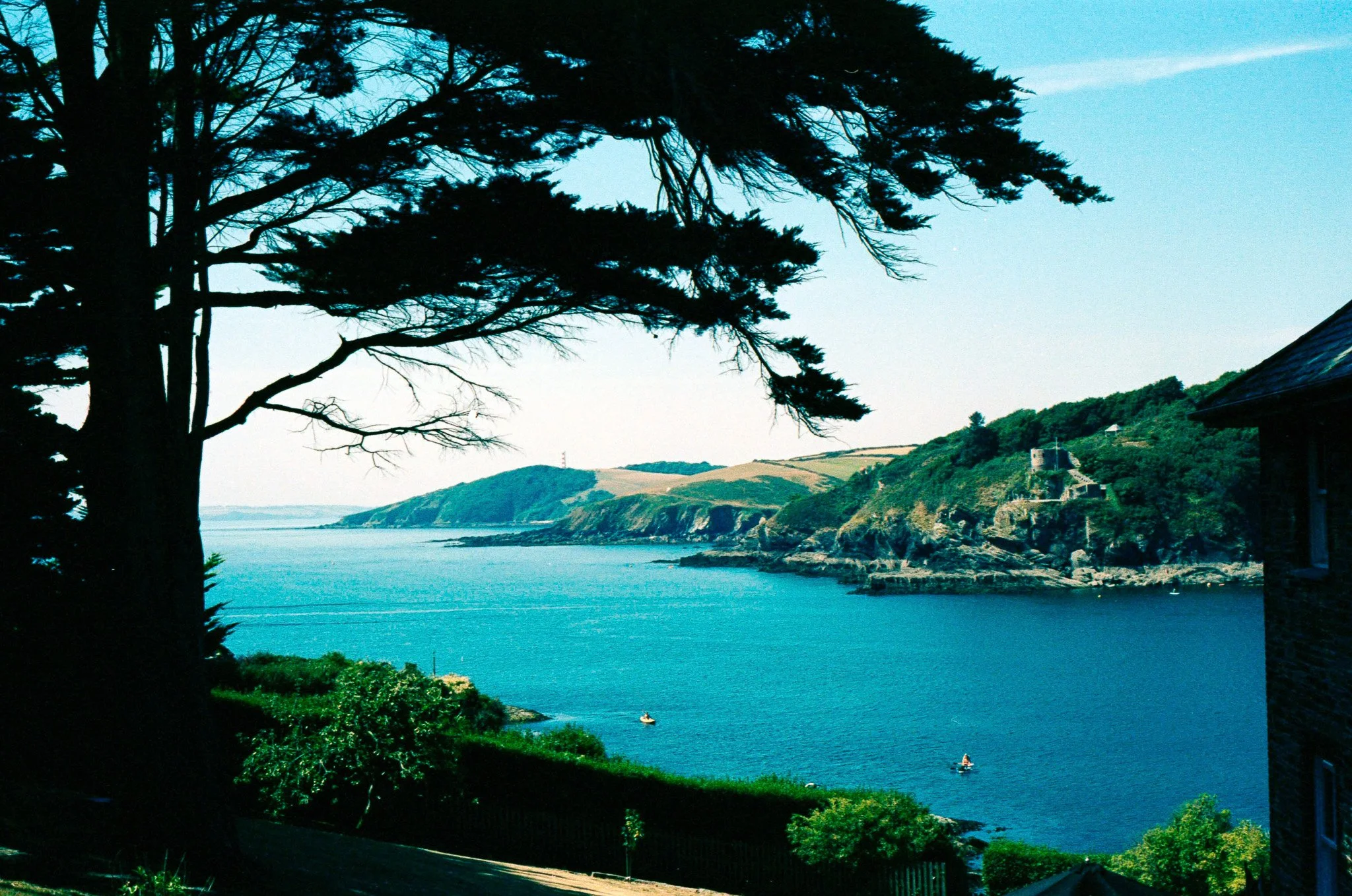 Polruan coastline - Cornwall, UK