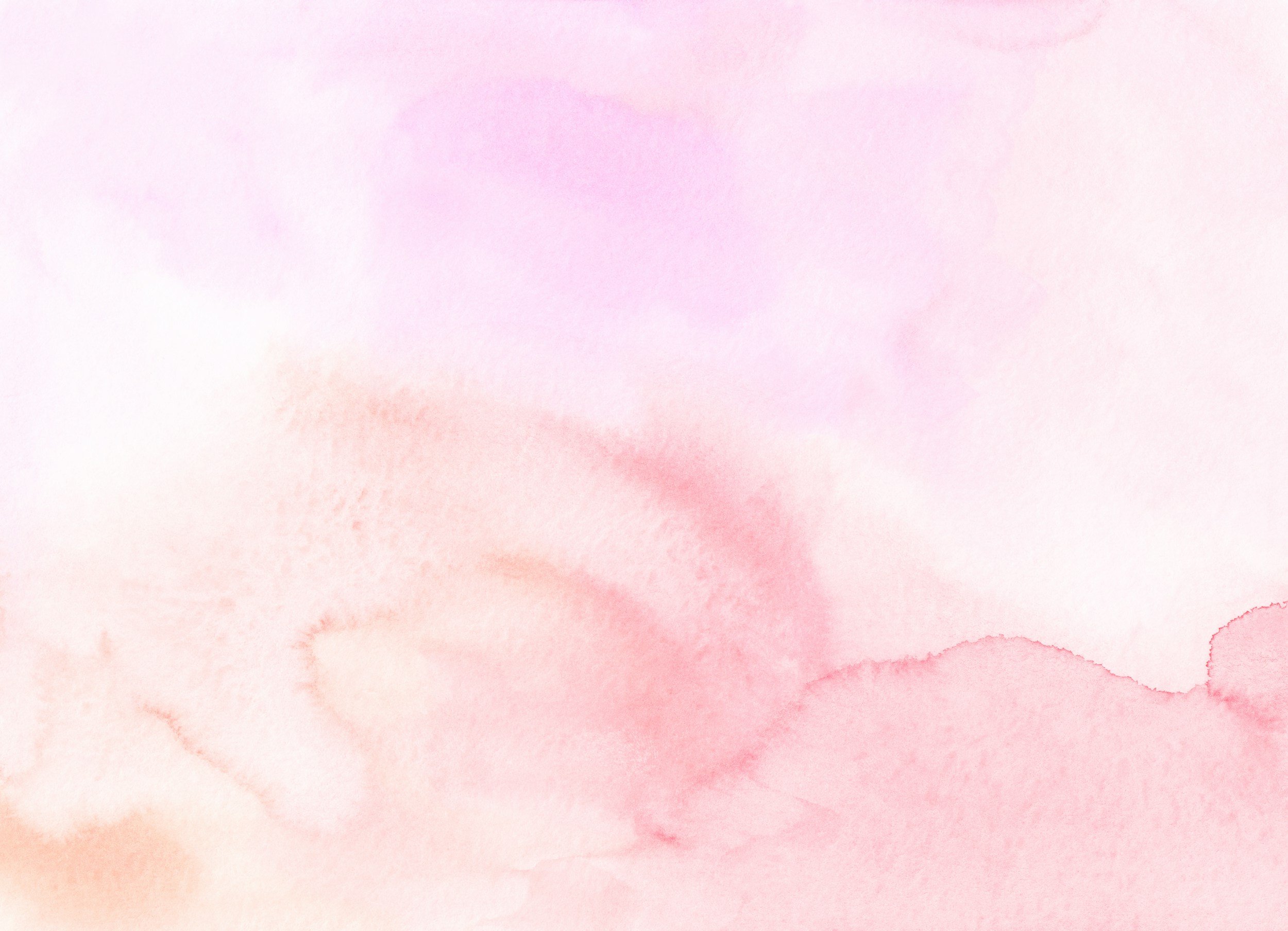 Light pink watercolor background with darker pink and red streaks and patches.