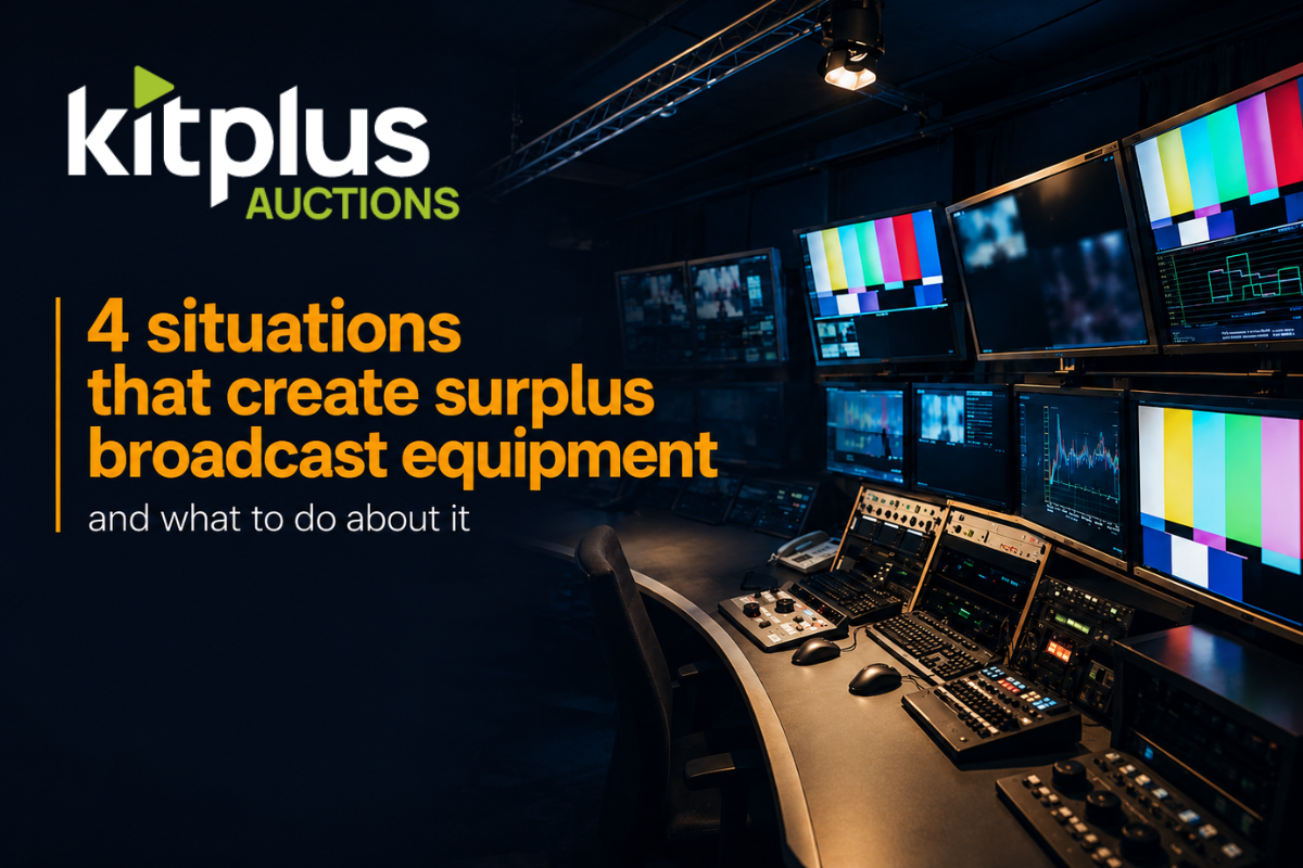 Why Broadcast Equipment Becomes Surplus - 4 Situations to Watch